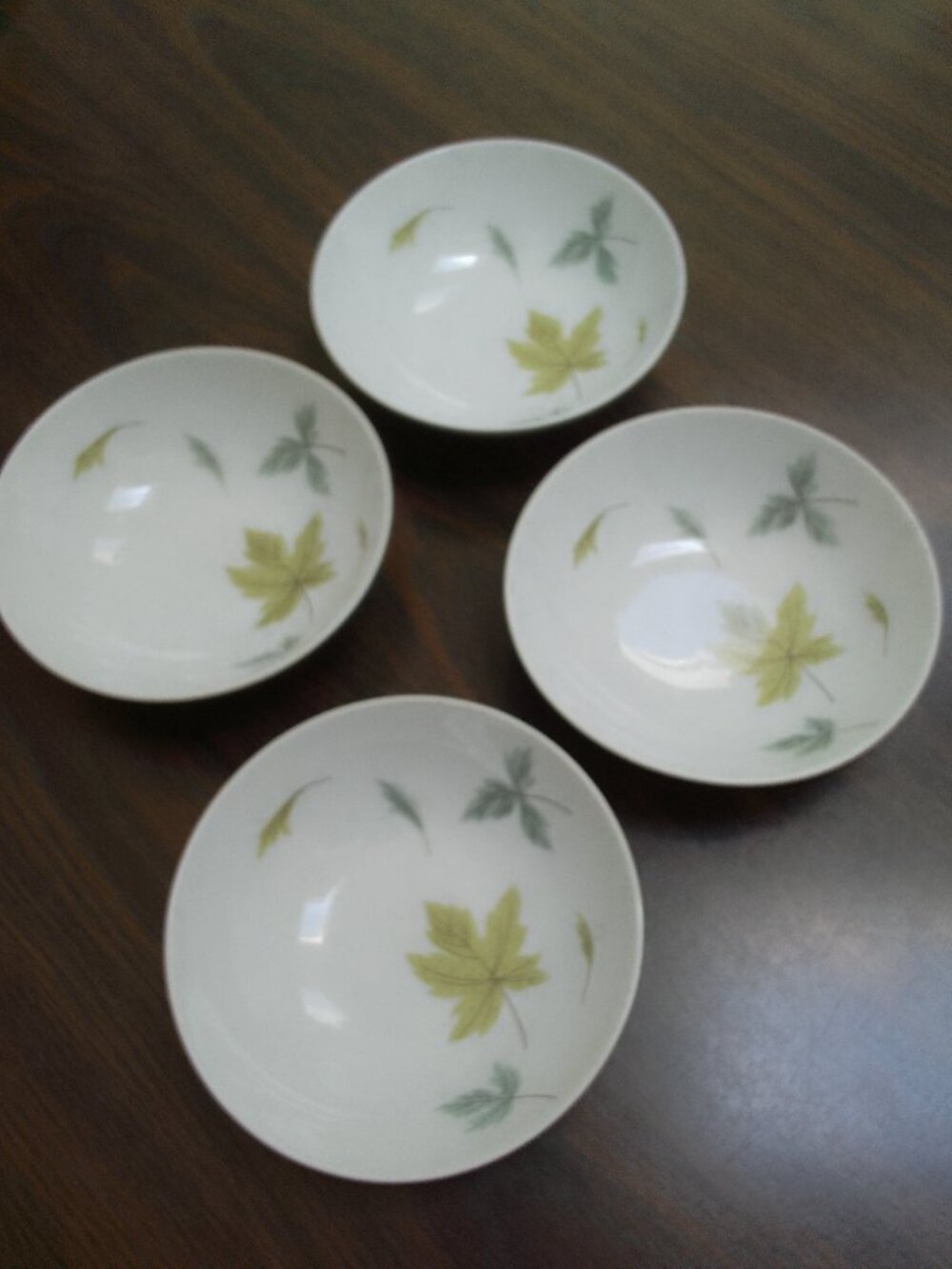 NARUMI CHINA BOWLS "WINDFALL" 5466